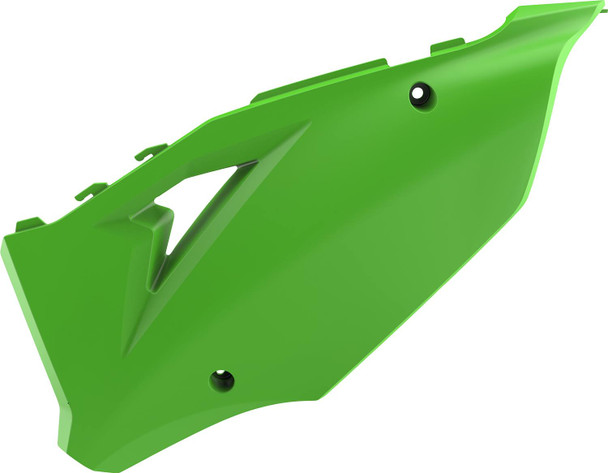 Polisport - 8425900001 - Side Panels - '20 KX 450 Restyle - Green - KX 125/250/450