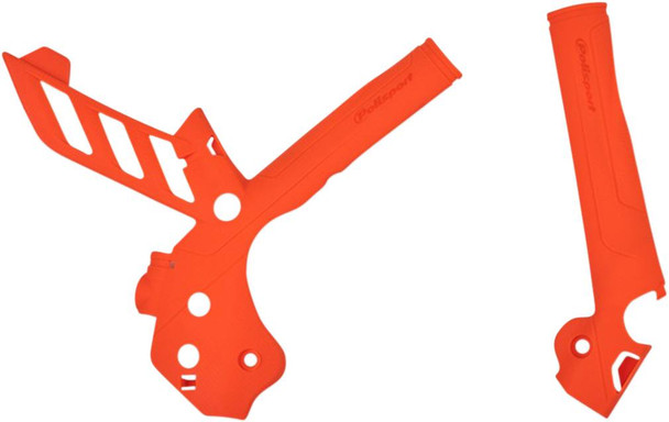 Polisport - 8466500002 - Frame Guards - Orange - KTM