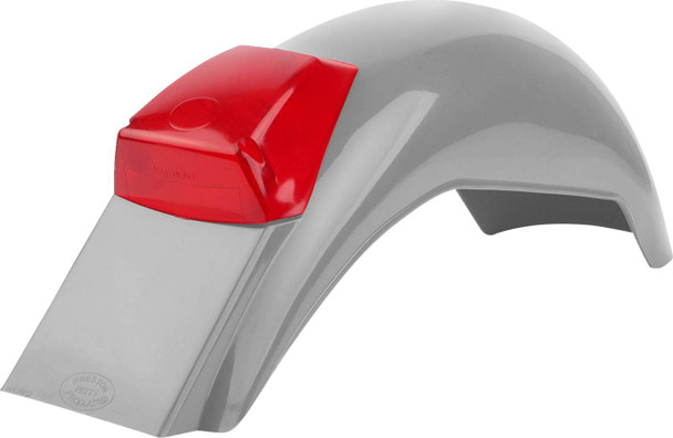 Polisport - 8555700004 - Fender - Rear - Enduro - Silver