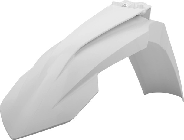 Polisport - 8574200009 - Front Fender - White - KTM - EX/SX/XC '16-'23