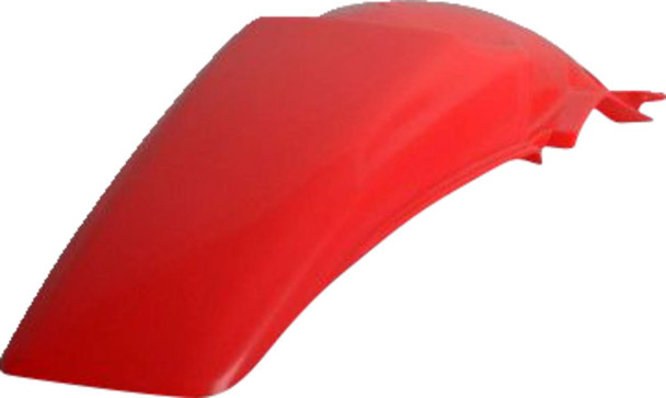 Polisport - 8593000003 - Fender - Rear - OEM Fluorescent Red - Honda - CR