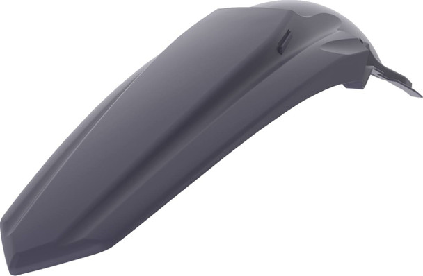 Polisport - 8585400003 - Fender - Rear - Restyle - Gray - Kawasaki - KX