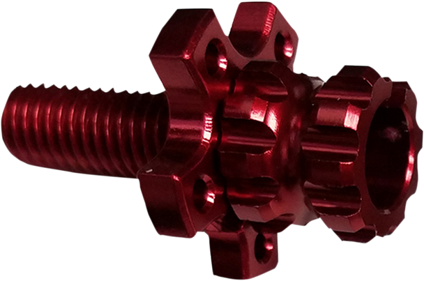 Psr - 00-02150-24 - Clutch Cable Adjuster - Clutch - M8 x 1.25 - Red