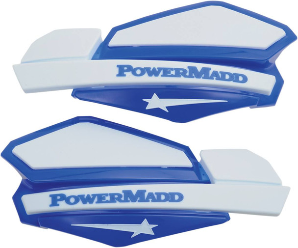 Powermadd - 34221 - Star Series Handguards - Blue/White