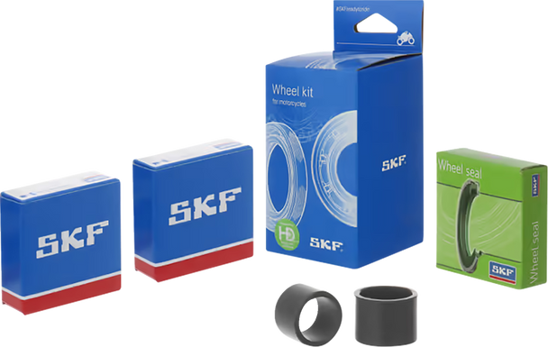 Skf - VKWB-F-20-HD-B - Wheel Bearings with Spacers/Seals Kit - Front - Honda CR 125R/250R