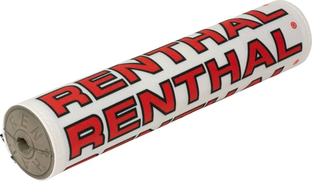 Renthal - P351 - Vintage SX Crossbar Pad - White/Red