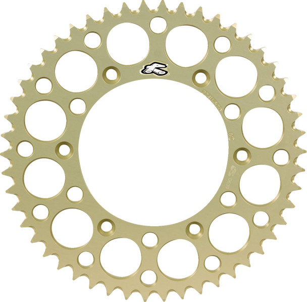 Renthal - 224U-520-50GPHA - Rear Sprocket - Aluminum - 50 Tooth - Hard Anodized