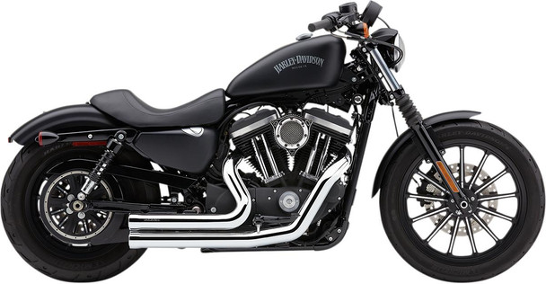  Cobra - 909 Exhaust fits '14-'19 XL Sportster - Chrome 