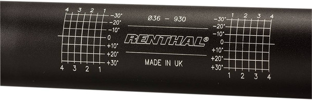 Renthal - 930-01-BK - R-Works Fatbar®36 Handlebar - RC/Honda CRF - Black