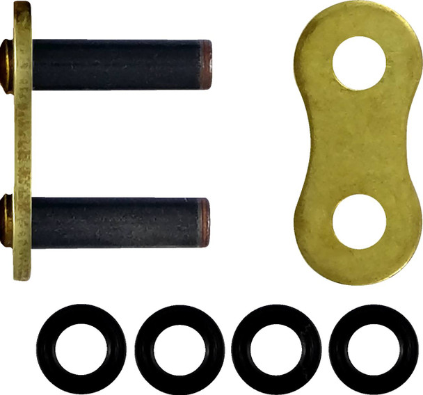 Rk - GB525XRE-RL - 525 XRE - Connecting Link - Rivet - Gold