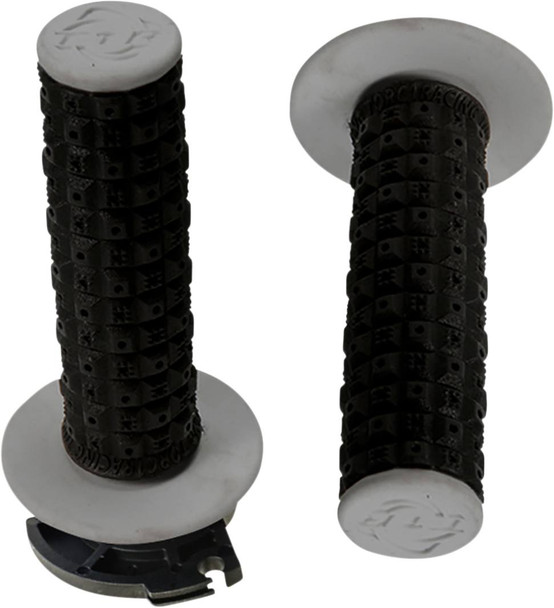 Torc1 - 2650-0207 - Defy Lock-On Grips - Black/Gray