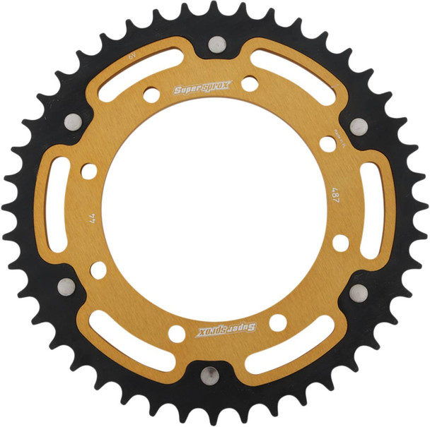Supersprox - RST-487-44-GLD - Stealth Rear Sprocket - 44 Tooth - Gold - Kawasaki