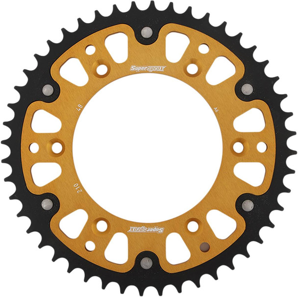 Supersprox - RST-210-48-GLD - Stealth Rear Sprocket - 48 Tooth - Gold - Honda