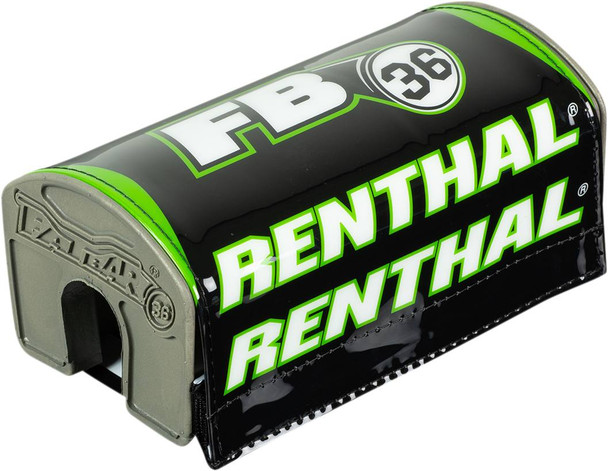 Renthal - P345 - Bar Pad - Fatbar36™ - Black/Green