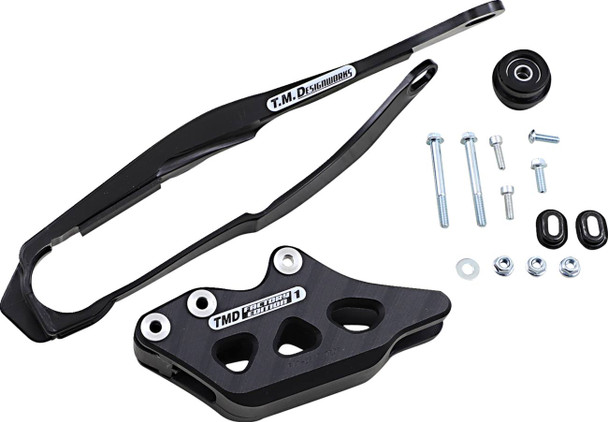T.M. Designworks - DCK-OR2-BK - Chain Guide/Slider - Honda - Black