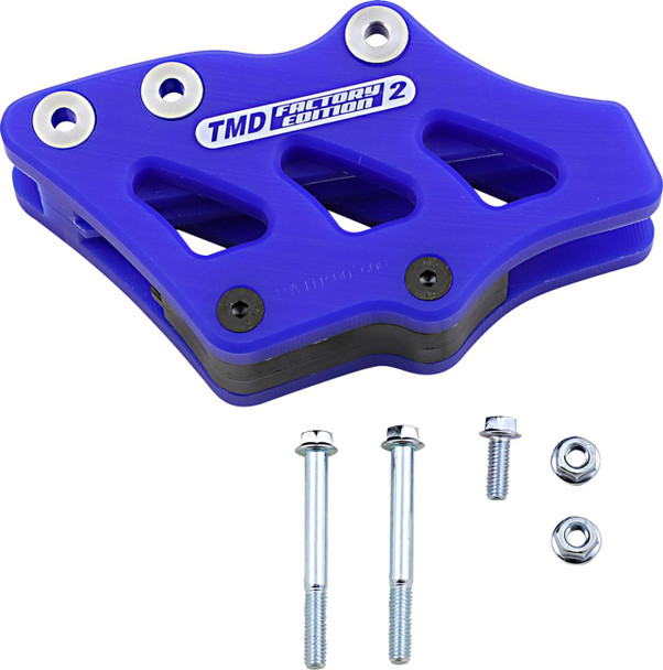 T.M. Designworks - RCG-YZ3-BU - Chain Guide - Blue - Yamaha