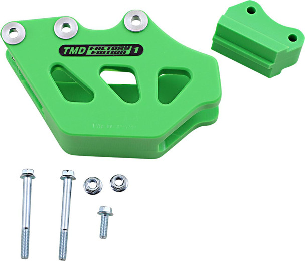T.M. Designworks - RCG-KX2-GR - Chain Guide - Kawasaki - Green