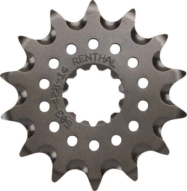 Renthal - 503--428-14GP - Front Sprocket - Grooved - 14 Tooth - Gas Gas/Husqvarna/KTM