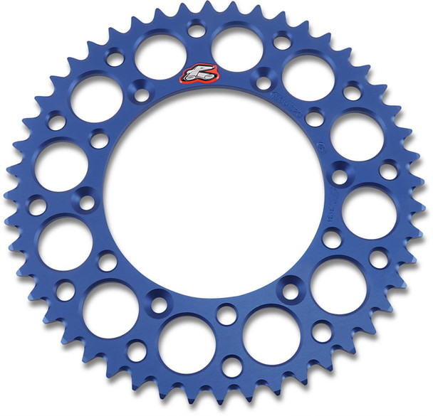Renthal - 150U-520-48GBBU - Rear Sprocket - Aluminum - 48 Tooth - Blue - Yamaha