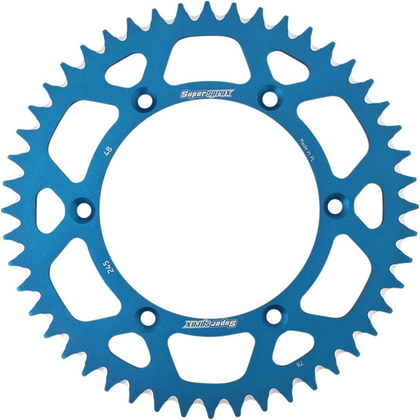 Supersprox - RAL-245-48-BLU - Rear Sprocket - Blue - Yamaha - 48 Tooth