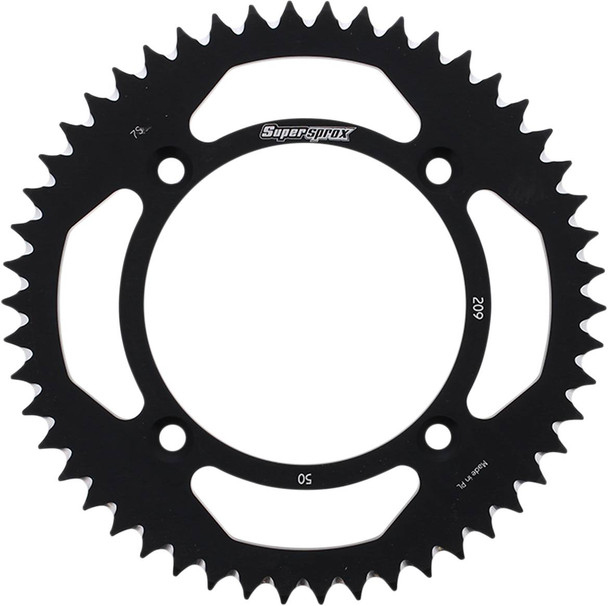 Supersprox - RAL-209-50-BLK - Rear Sprocket - Black - Honda - 50 Tooth