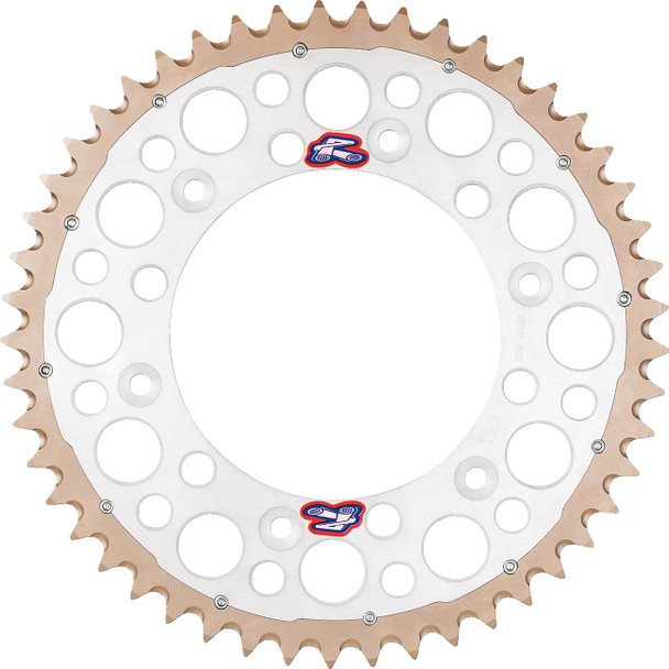 Renthal - 1540-520-48GPSI - Twinring™ Rear Sprocket - 48 Tooth - Silver - Honda