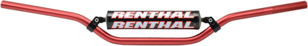Renthal - 722-01-RD-01-185 - 7/8" Off-Road Handlebar - 722 - CR High/Ricky Johnson - Red