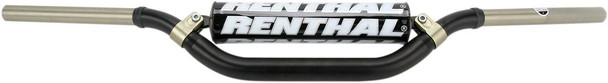 Renthal - 998-01-BK-02-185 - Twinwall® Handlebar - 998 - Reed/Windham - Black