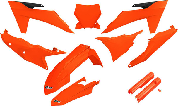 Ufo - KTKIT529F@FFLU - Body Kit - Florescent Orange - KTM - SX '23-'24