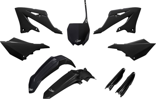 Ufo - YAKIT324F@001 - Body Kit - Black - Yamaha - YZ '22-'26