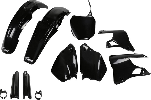 Ufo - YAKIT300F@001 - Body Kit - Black - Yamaha - YZ '00-'01
