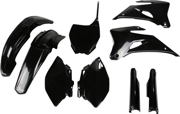 Ufo - YAKIT305F@001 - Body kit - Black - Yamaha - YZ '08-'09