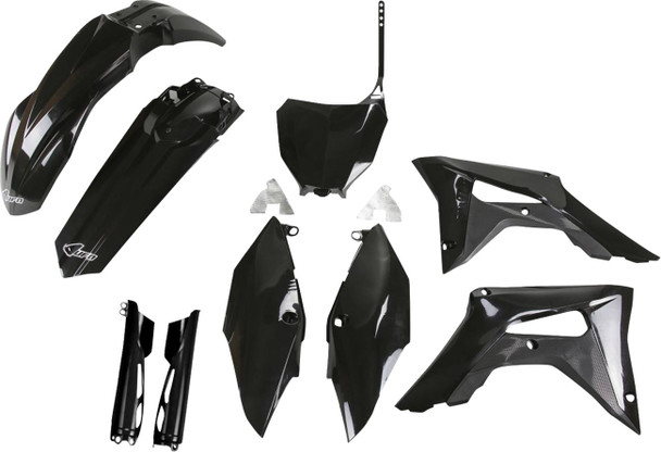 Ufo - HOKIT119F@001 - Body Kit - Black - Honda - CRF '17-'21