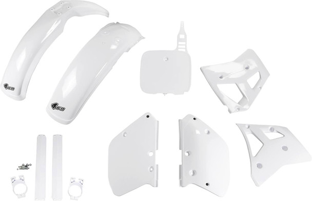 Ufo - YAKIT293F@999 - Body Kit - OEM White - Yamaha - YZ '90