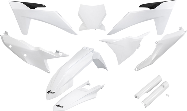 Ufo - KTKIT529F@042 - Body Kit - White - KTM - SX '23-'24
