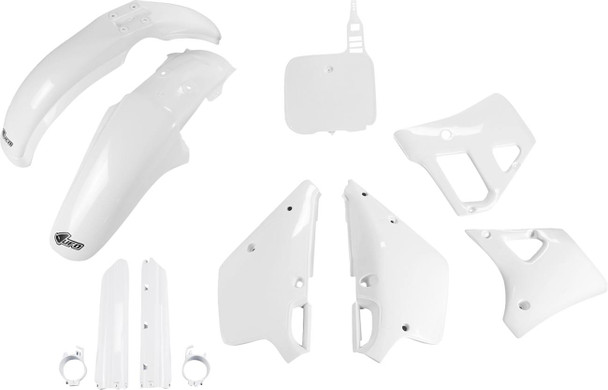 Ufo - YAKIT297F@999 - Body Kit - OEM White - Yamaha - YZ '91