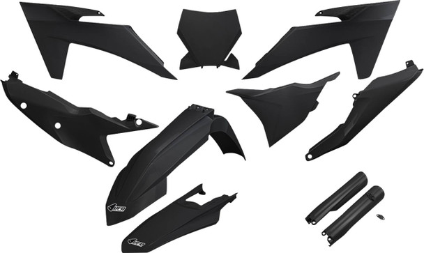 Ufo - KTKIT529F@001 - Body Kit - Black - KTM - SX '23-'24