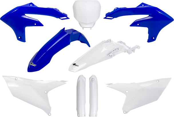 Ufo - YAKIT326F@111 - Body Kit - Blue/White - Yamaha - YZ '23-'25