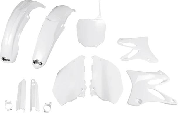 Ufo - YAKIT301F@046 - Body Kit - White - Yamaha - YZ '02-'04