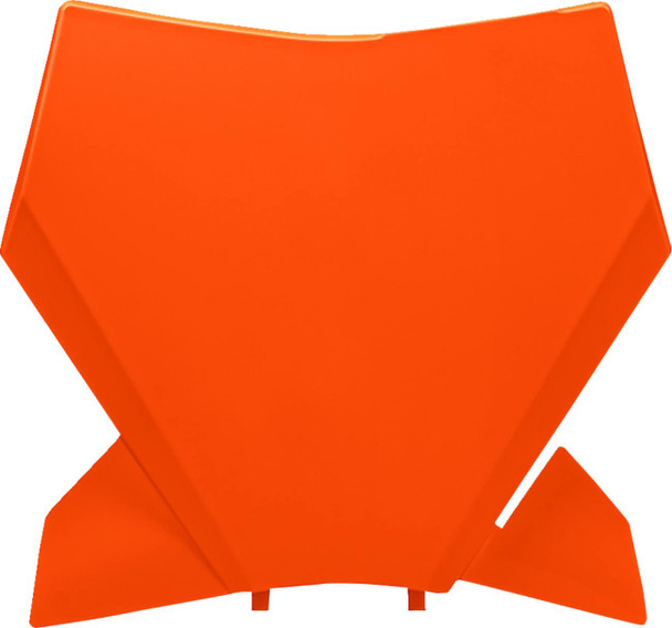 Ufo - KT05013#127 - Front Number Plate - Orange - KTM