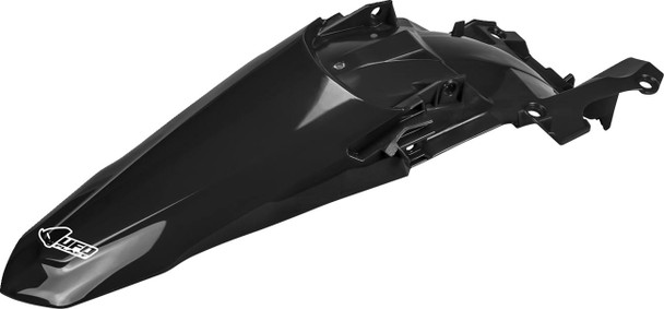 Ufo - YA04890#001 - MX Rear Fender - Black - Yamaha - YZ/WR '23-'26