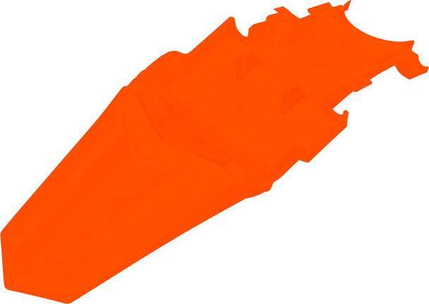 Ufo - HO04699-FFLU - MX Rear Fender - Fluorescent Orange - Honda - CRF '19-'26