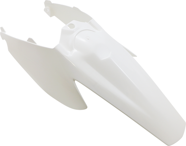 Ufo - KT03080-047 - Rear Fender - With Side Panels - '98-'19 OEM White - SX 85