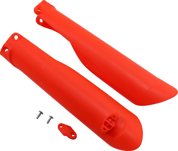 Ufo - KT04055-FFLU - Fork Tube Protectors - Red