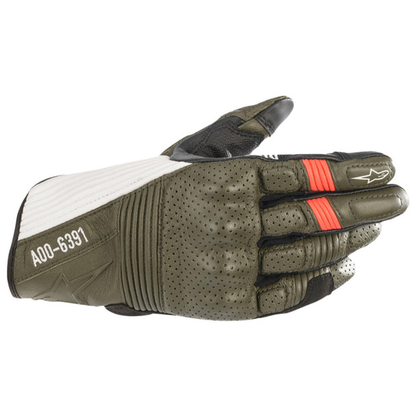  Alpinestars - KEI Leather Gloves - Green 