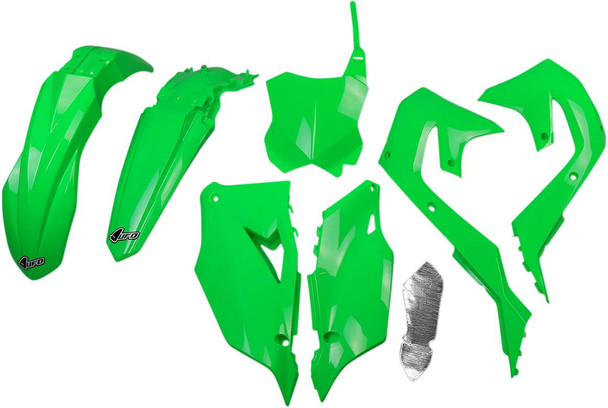 Ufo - KAKIT227AFLU - Replacement Body Kit - Fluorescent Green - Kawasaki - KX '19-'24