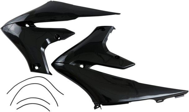 Ufo - YA04858-001 - Radiator Shrouds - Black