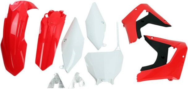 Ufo - HOKIT120-999 - Replacement Body Kit - OEM Red/White/Black - Honda - CRF '17-'21
