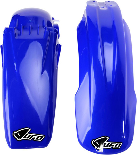 Ufo - YAFK300-999 - Front and Rear MX Fender Kit - Blue - YZ125/250