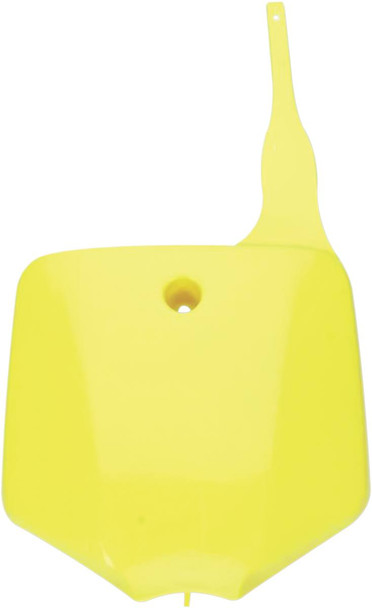 Ufo - SU03926-102 - Front Number Plate - Neon Yellow